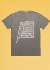 Until All Are Free Grey T-Shirt